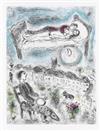 MARC CHAGALL Celui qui dit les Choses sans rien dire by Louis Aragon.